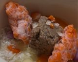 Foto langkah ke 2 dari resep Puree Ati Ayam Wortel #EdisiMPASI.