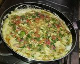 A picture of step 2 of Mecroni omlate.