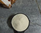 A picture of step 5 of Suji Ka Halwa.