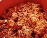 صورة لخطوة 11 من وصفة الأرز الأحمر بالدجاج 😋