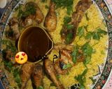 صورة لخطوة 6 من وصفة كبسة دجاج بالعسل 🍗انصحكم بتجربتا تجنن اليوم طريقة صوص العسل