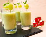 A picture of step 4 of Pear and Mint Gazpacho.