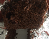 Foto del paso 5 de la receta: BUDÍN MUY HÚMEDO DE 🍫CHOCOLATE 🍫 Y 🍓FRUTILLAS 🍓