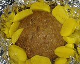 A picture of step 4 of Crockpot Meatloaf.