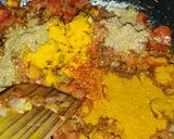 सोया पनीर भुर्जी (soya paneer bhurji recipe in Hindi) रेसिपी चरण 4 फोटो