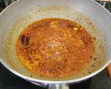 A picture of step 11 of Palak Paneer (no onion, no garlic)..