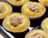 Foto langkah ke 7 dari resep Roti Daging Asap Keju lembut/Bacon Cheese Bun favorit papa .