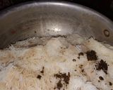 A picture of step 7 of Eggs and vegetable fried rice.