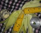 A picture of step 3 of Butter chilli corn cob.