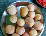 पाव भाजी (Pav bhaji recipe in Hindi) रेसिपी चरण 1 फोटो
