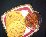 A picture of step 5 of Chapati.