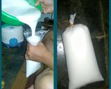 Foto langkah ke 5 dari resep Banana smooties ice cream.