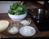Foto del paso 1 de la receta: Crepes de espinaca