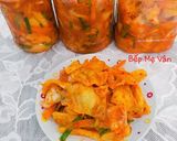Hình bước làm 4 của món Kim chi cải thảo