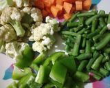 A picture of step 1 of MixVeg.