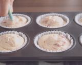 A picture of step 12 of Cream Cheese Topped Strawberry Muffin.