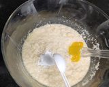 A picture of step 5 of Basbousa.
