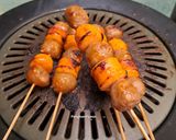 Foto langkah ke 5 dari resep Bakso & Sosis Bakar.