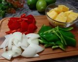 A picture of step 2 of Chinese Sweet and Sour Pork (Cantonese Dish).