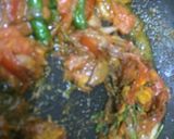A picture of step 5 of Kerala style mutton curry.