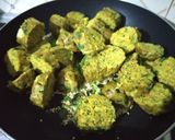 A picture of step 5 of Potato- Spinach Muthiya.