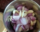 A picture of step 2 of Lobia Masala Curry.