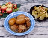 Hình bước làm 6 của món Thịt Kho Hột Vịt - Dưa Cải Chua