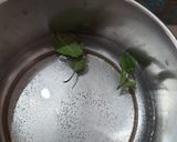 A picture of step 1 of Herbal drink.