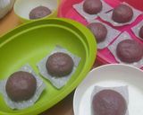 Foto langkah ke 8 dari resep Donat Ubi Ungu Empuk.