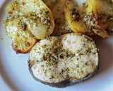 Foto del paso 7 de la receta: Merluza con patatas en airfryer