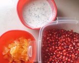 Foto del paso 2 de la receta: Ensalada con granada y salsa de yogurt