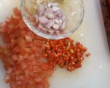 Foto langkah ke 2 dari resep Mujair Panggang & Dabu-Dabu Goreng.
