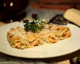 Foto del paso 8 de la receta: Canelones Gratinados de Bacalao y Langostinos