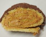 Foto del paso 4 de la receta: Pionono de dulce de leche con chocolate...borracho