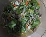 Foto langkah ke 3 dari resep Oseng Oyong Cabe Ijo (gambas).