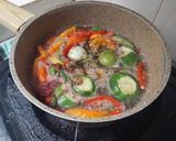 Foto langkah ke 1 dari resep Sambal terong hijau.