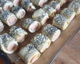 Une image de l'étape 2 de Feuilletés saucisses apéritifs.
