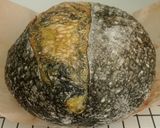 Foto langkah ke 27 dari resep Pandan Charcoal Sourdough Bread (88% - Oven Tangkring).