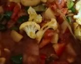 A picture of step 6 of Vegetable masala khichdi.