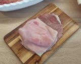 Háziasan töltött rántott sertéskaraj recept fázis 2 fotója