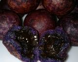 Foto langkah ke 4 dari resep Bola ubi ungu lumer😉.