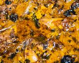 A picture of step 2 of Peri peri chicken with gravy.