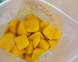 A picture of step 6 of Frozen cubes for healthy shots.