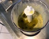 Une image de l'étape 6 de Sauce salade à la menthe fraîche,moutarde de Bourgogne et pomelo rouge.