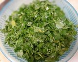 A picture of step 2 of Aloo Methi Sabzi(Curry).