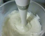 A picture of step 2 of easy cream cheese dip.