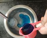 A picture of step 4 of Multi Layered Fruity Pudding Without Gelatine Agar Agar.