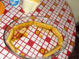 Tiramizu con dulce de durazno