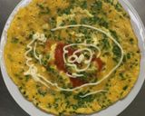 Hình bước làm 2 của món Trứng chiên mayonaise và phô mai con bò cười