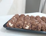 Foto langkah ke 8 dari resep Chocolate + Coffee Oat Cookies (Crunchy) 🍪.
